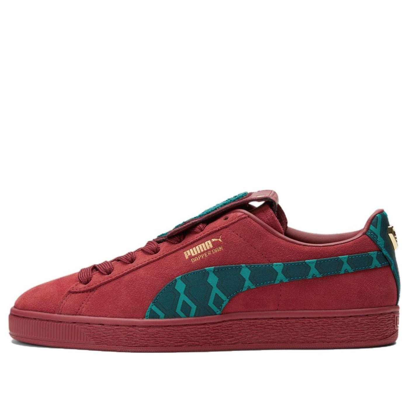 PUMA Dapper Dan x Suede 'Jacquard Print - Intense Red' 390988-01