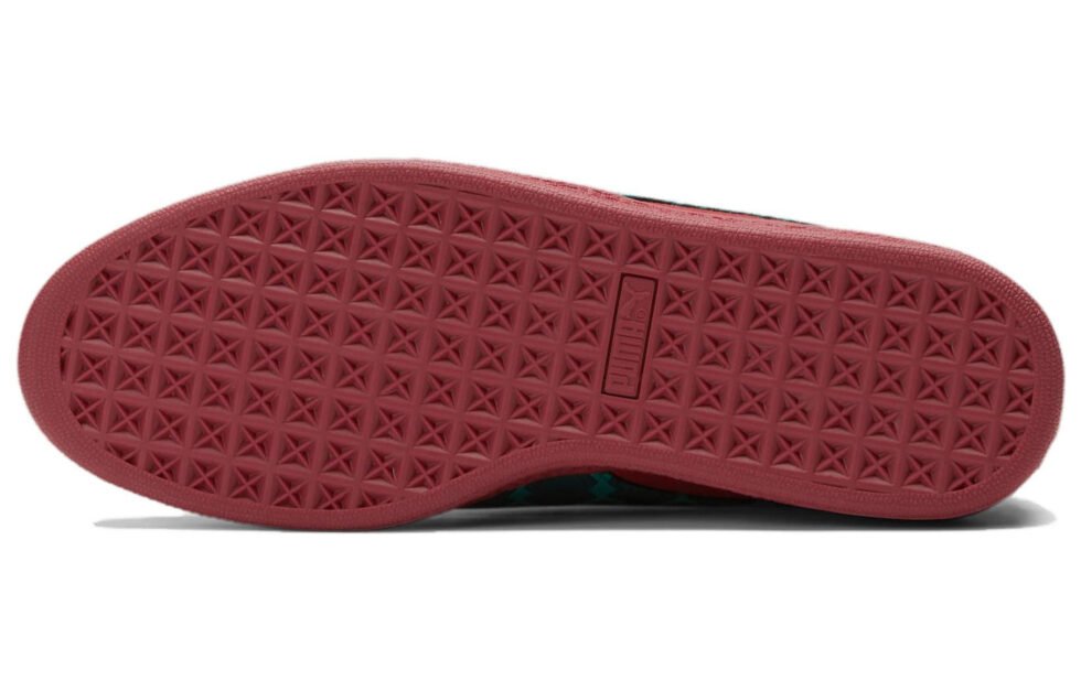 PUMA Dapper Dan x Suede 'Jacquard Print - Intense Red' 390988-01 - Image 6