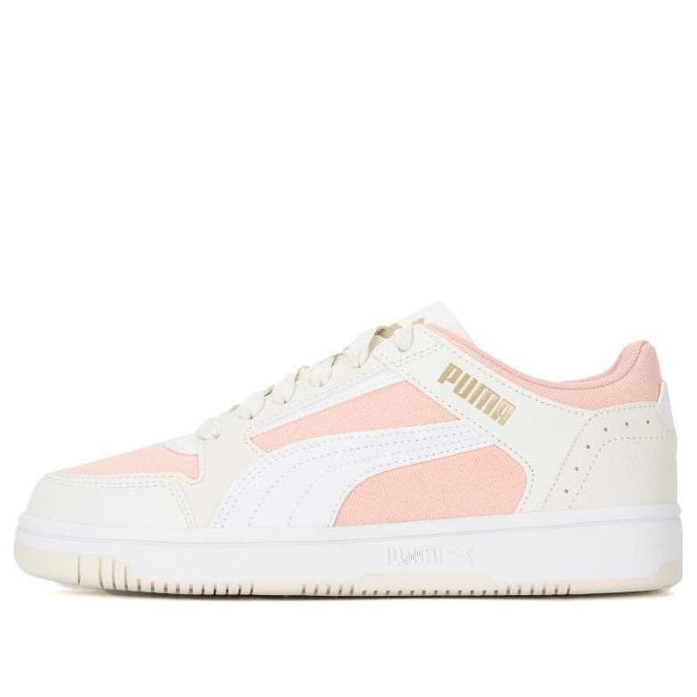 PUMA REBOUND Joy Low Cv 'White and Pink 391077-05