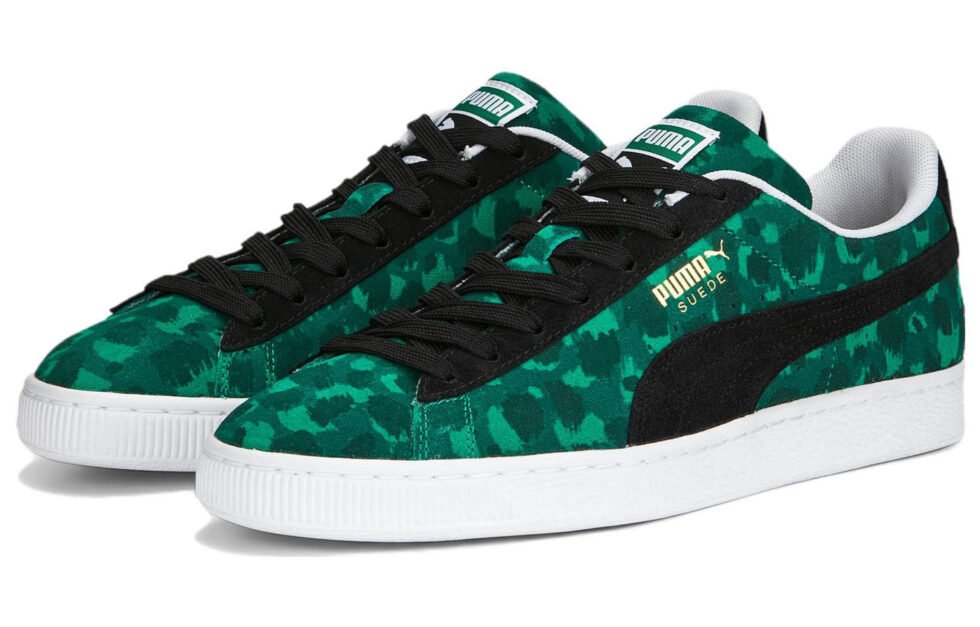 PUMA Suede 'Animal Print - Grassy Green' 391108-03 - Image 3