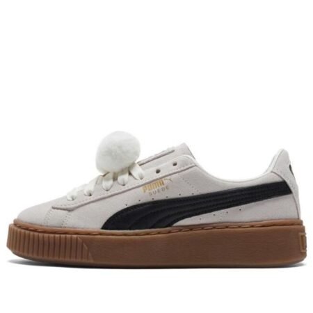 (WMNS) PUMA Suede Platform 'Cream White' 391902-01