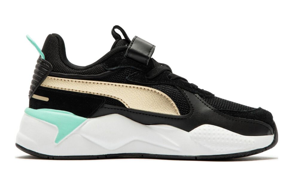 (PS) PUMA RS-X Metallic 'Black Gold' 391985-02 - Image 2