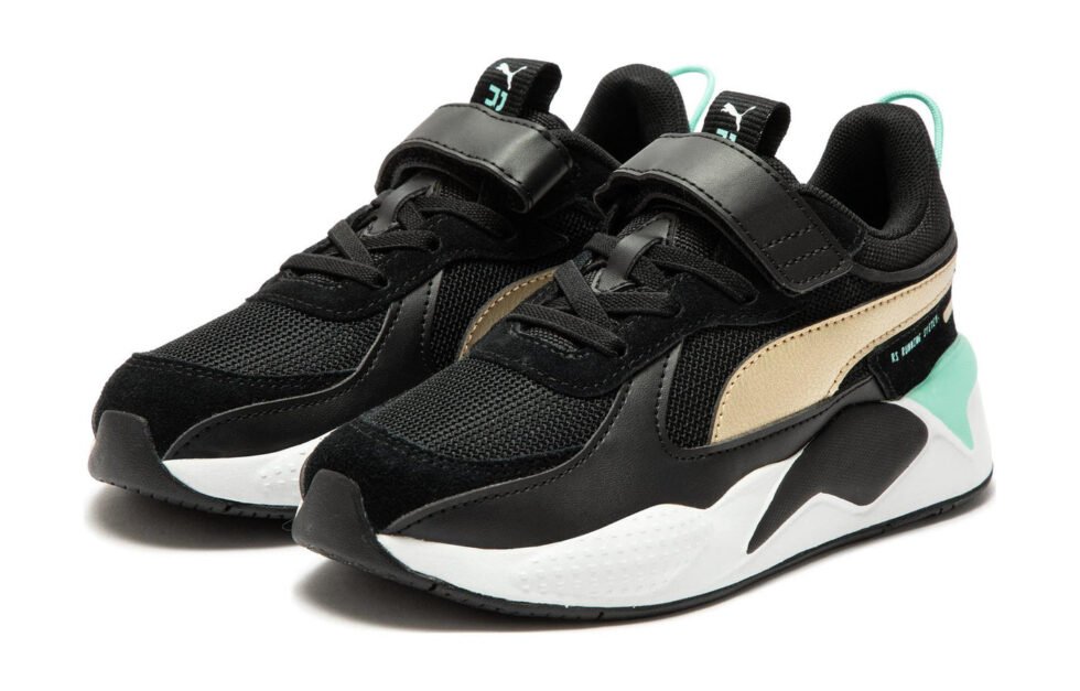 (PS) PUMA RS-X Metallic 'Black Gold' 391985-02 - Image 3