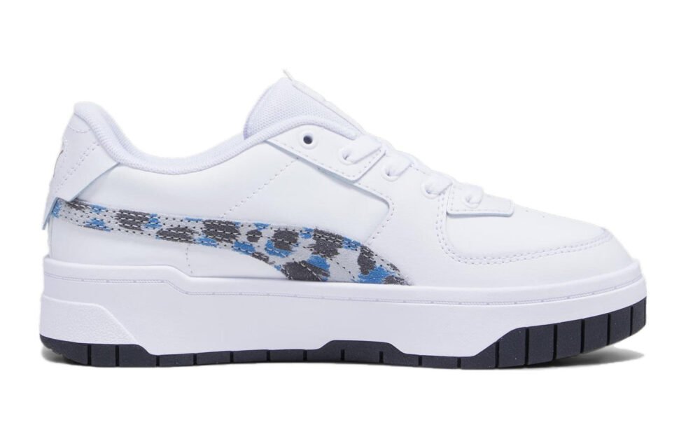 (GS) PUMA Cali Dream 'Animal Print - White Racing Blue' 391999-02 - Image 2