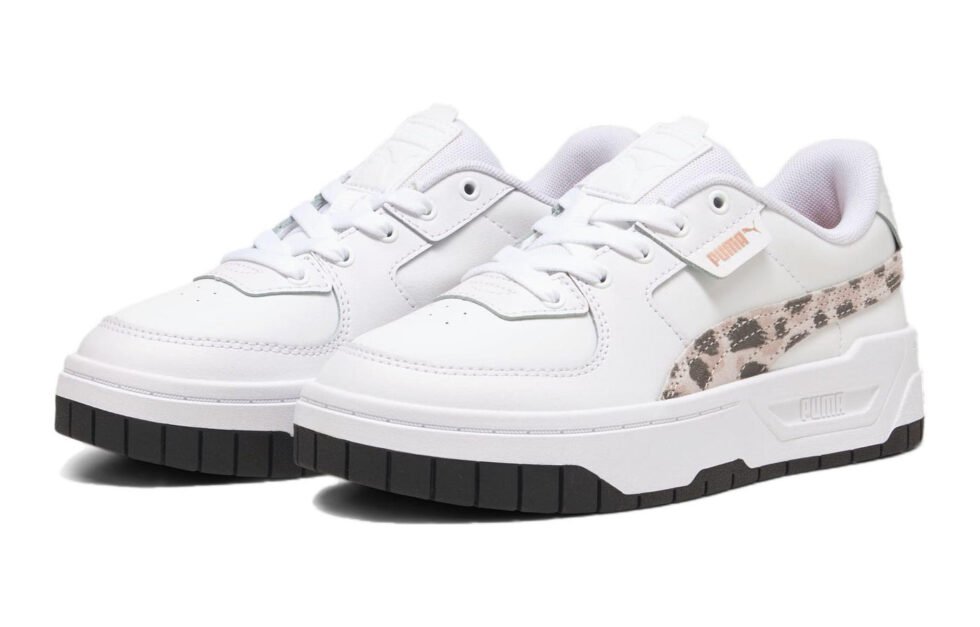 (GS) PUMA Cali Dream 'Animal Print - White Peach Smoothie' 391999-03 - Image 3
