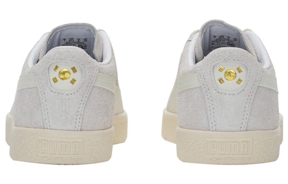 PUMA Suede Vintage Korea 'Purple White' 392076-01 - Image 5