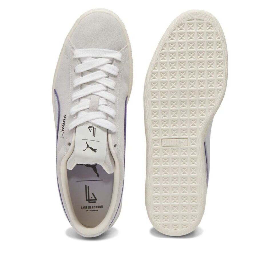 (WMNS) PUMA x Lauren London Suede 'Protect Your Peace' 392085-01 - Image 4