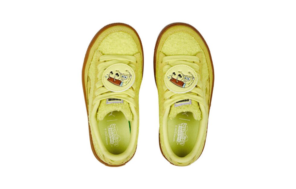 (PS) PUMA SpongeBob SquarePants x Suede 'SpongeBob' 392114-01 - Image 3