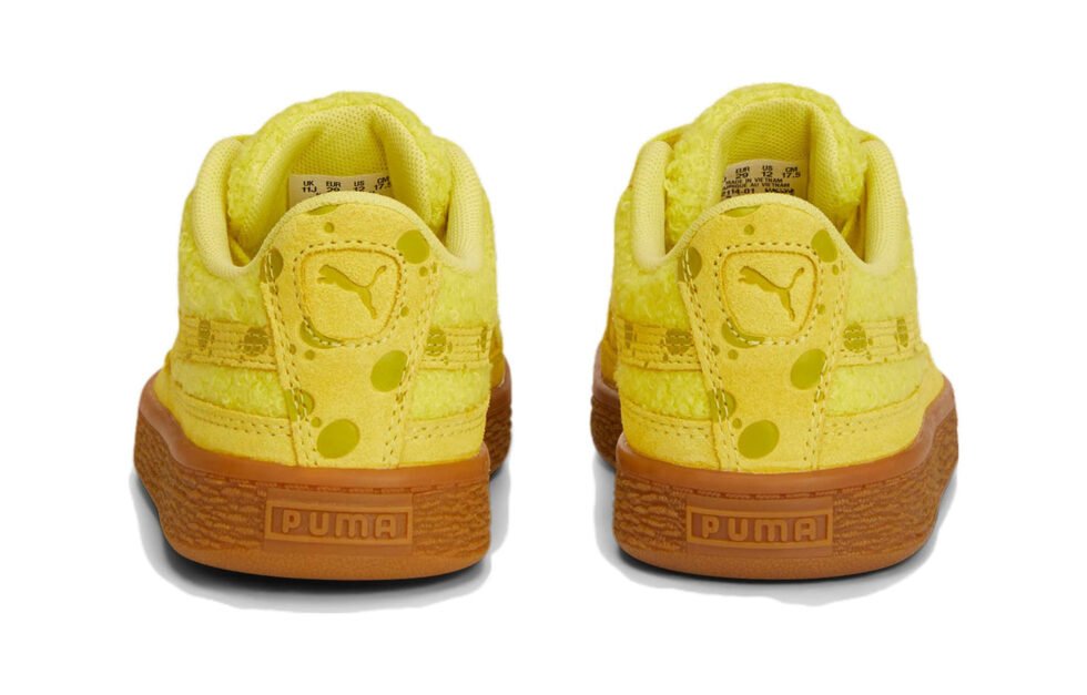 (PS) PUMA SpongeBob SquarePants x Suede 'SpongeBob' 392114-01 - Image 4