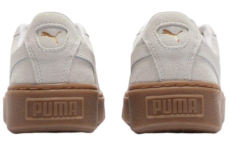 (WMNS) PUMA Suede Platform Core L 'Whisper White' 392135-01 - Image 5