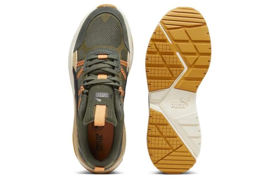 PUMA X-Ray Tour 'Olive Green Orange' 392317-02 - Image 5