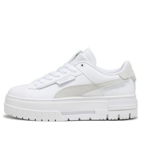 (WMNS) PUMA Mayze Crashed 'White Grey' 392495-04