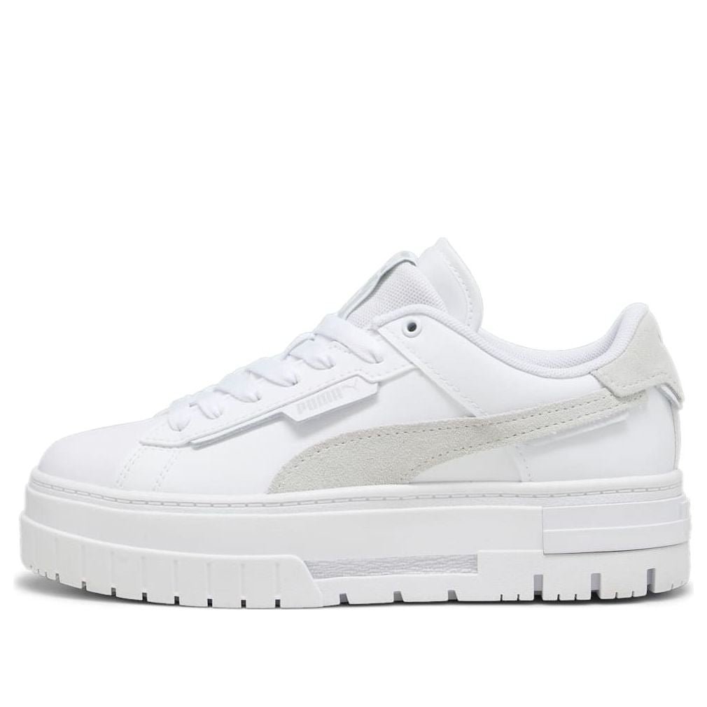 (WMNS) PUMA Mayze Crashed 'White Grey' 392495-04