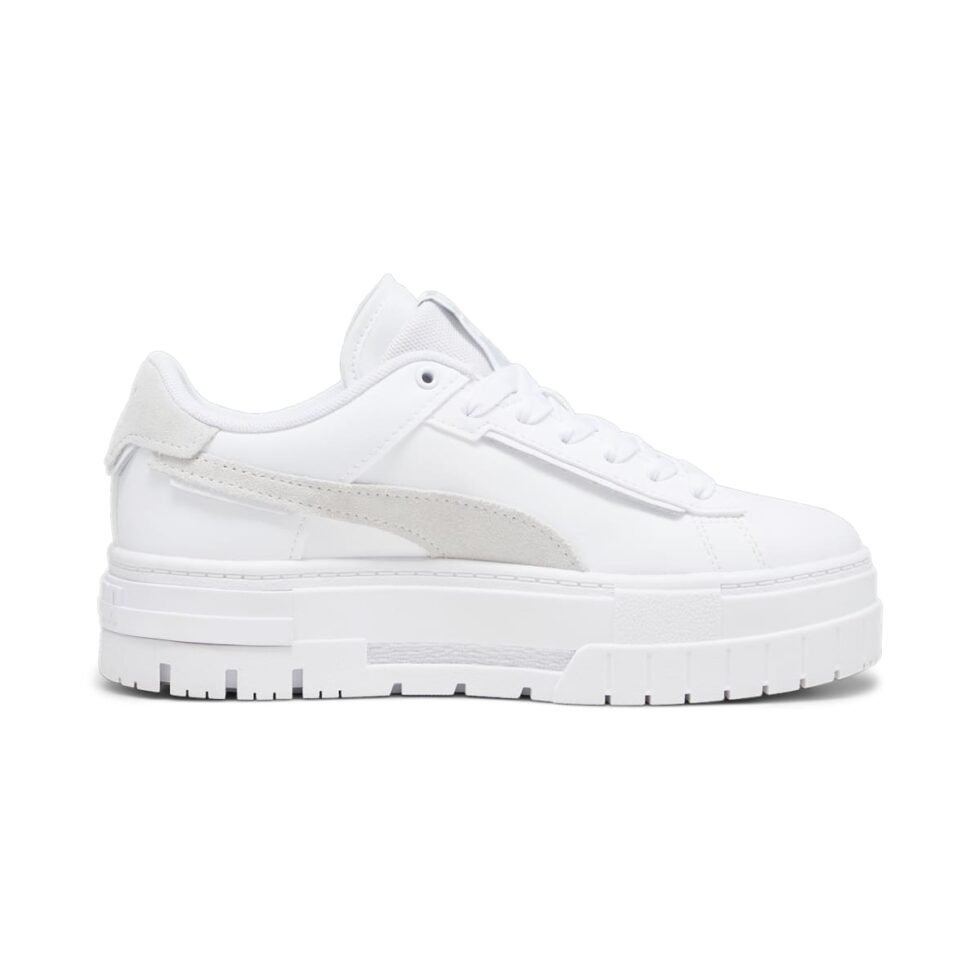 (WMNS) PUMA Mayze Crashed 'White Grey' 392495-04 - Image 2