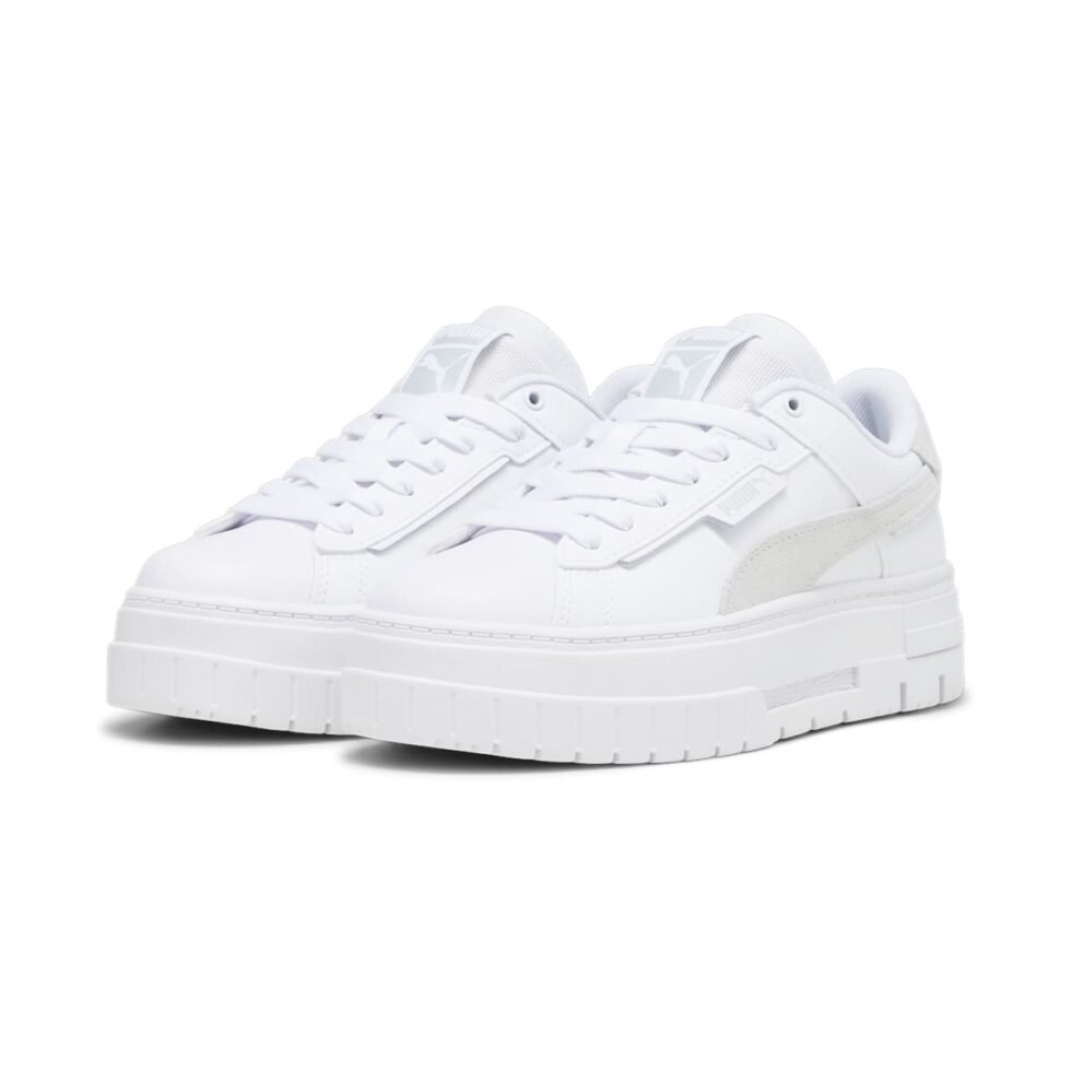(WMNS) PUMA Mayze Crashed 'White Grey' 392495-04 - Image 3