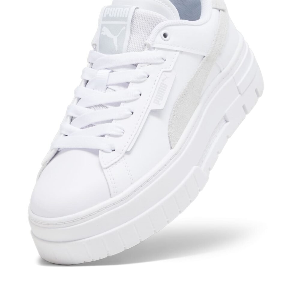(WMNS) PUMA Mayze Crashed 'White Grey' 392495-04 - Image 5