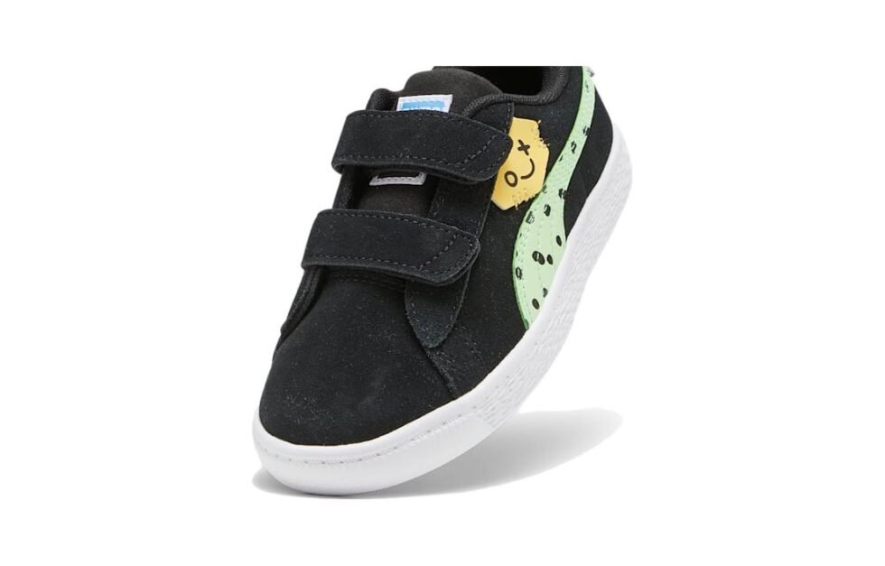 (PS) PUMA Suede Classic 'Mix Match - Black Spring Fern' 392519-02 - Image 4