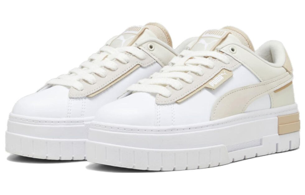 (WMNS) PUMA Mayze Crashed Self-Love 'White Ivory' 393069-01 - Image 3