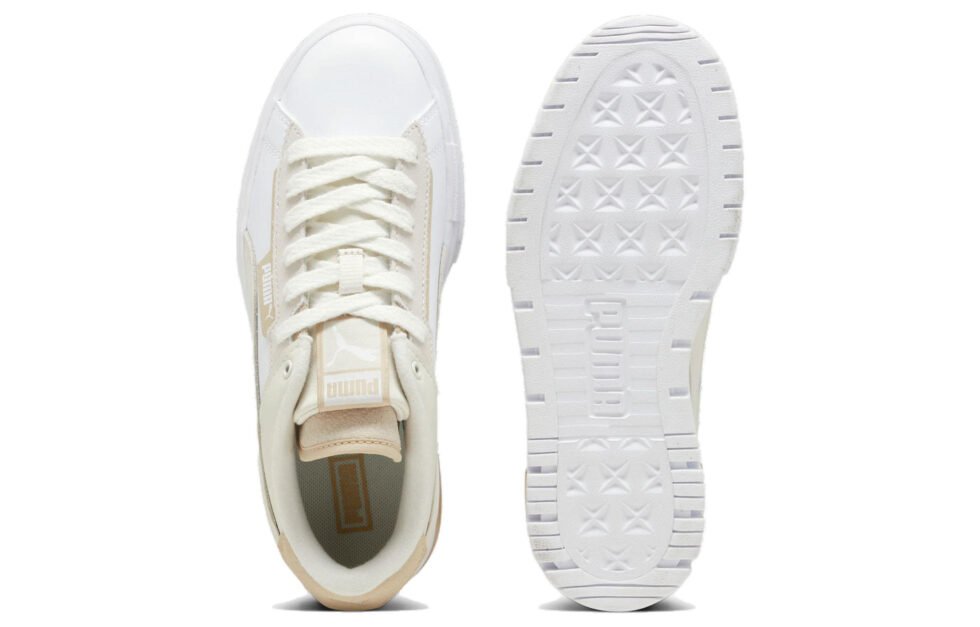 (WMNS) PUMA Mayze Crashed Self-Love 'White Ivory' 393069-01 - Image 4