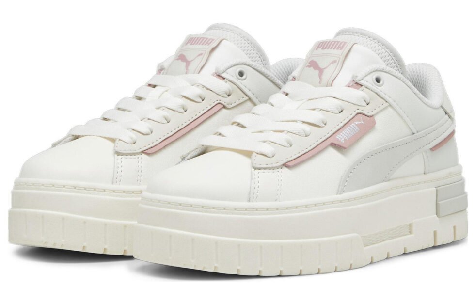 (WMNS) PUMA Mayze Crushed PRM 'Warm White' 393070-03 - Image 4