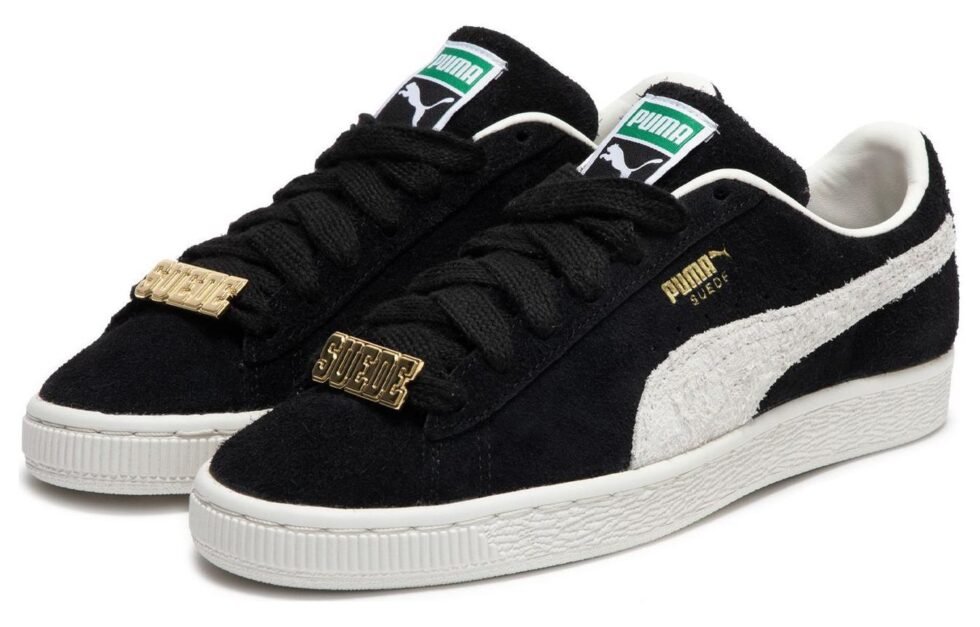 PUMA Suede Fat Lace 'Black' 393167-03 - Image 3