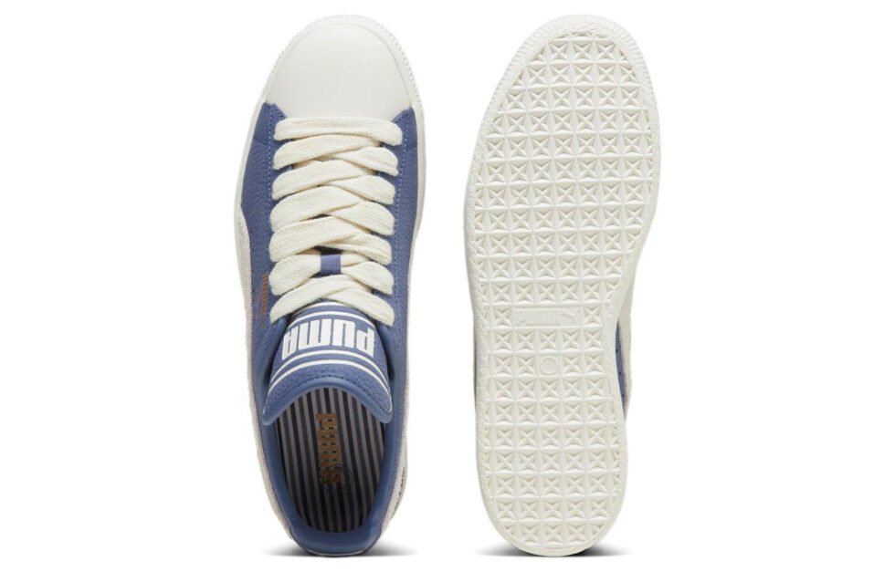 PUMA Clyde x Rhuigi 'Inky Blue' 393305-02 - Image 5