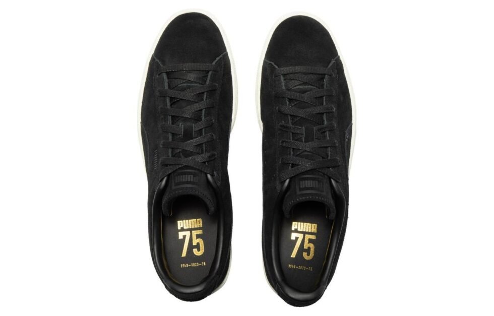 PUMA Suede Classic '75th Anniversary - Black' 393325-01 - Image 4