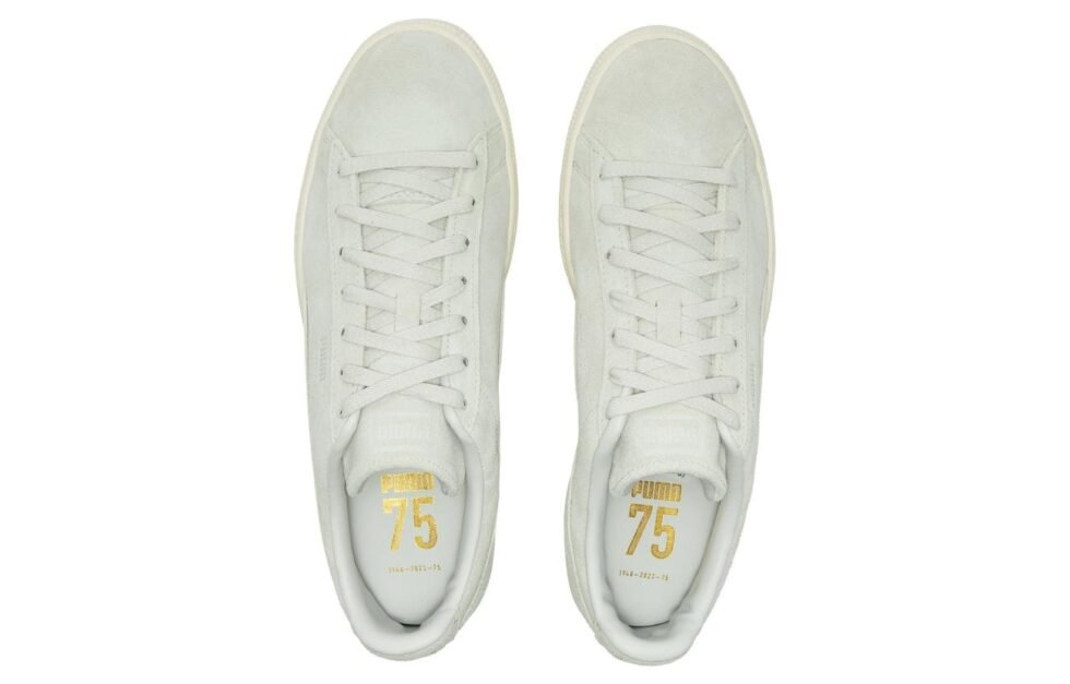 PUMA Suede Classic '75th Anniversary - Feather Grey' 393325-02 - Image 4