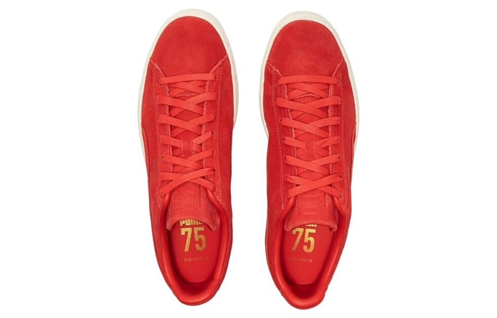 PUMA Suede Classic '75th Anniversary - Red' 393325-03 - Image 4