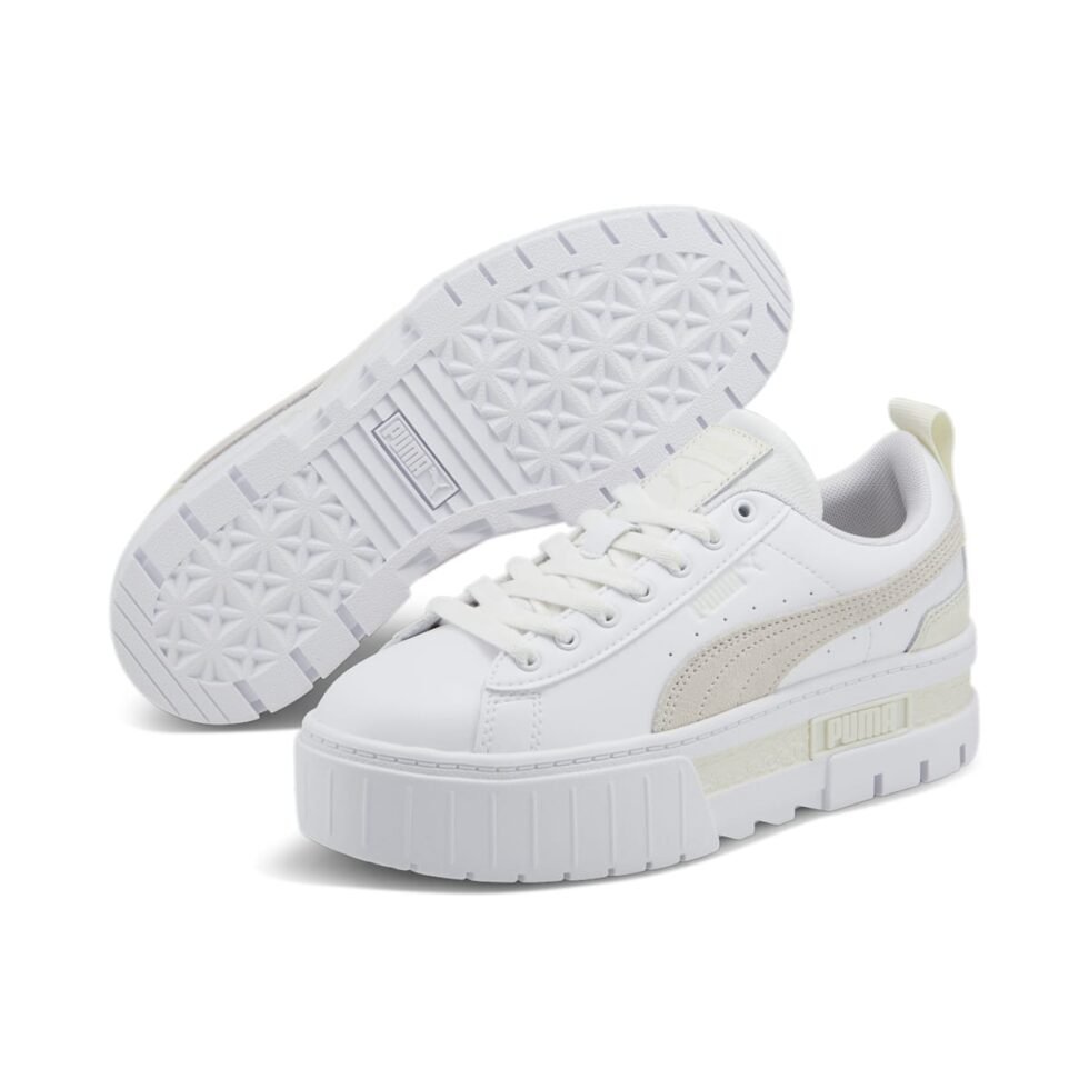 (WMNS) PUMA Mayze OW 'White Vapor Grey' 393425-01 - Image 3