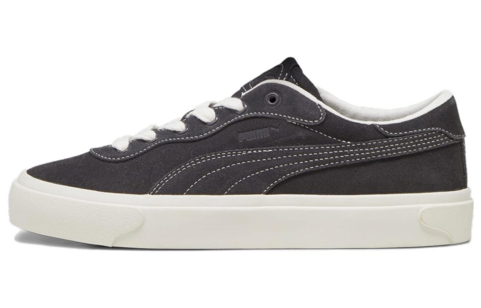 PUMA Capri Royale Suede 'Dark Grey White' 393752-01 - Image 2