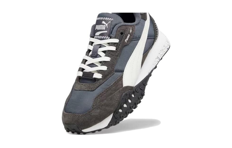 (GS) PUMA Blacktop Rider 'Flat Dark Grey' 393757-01 - Image 3