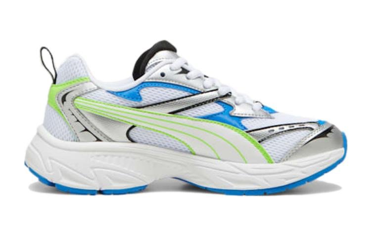 (GS) PUMA Morphic 'White Ultra Blue' 393792-01 - Image 3