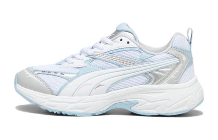 (GS) PUMA Morphic 'White Light Blue' 393792-03 - Image 2