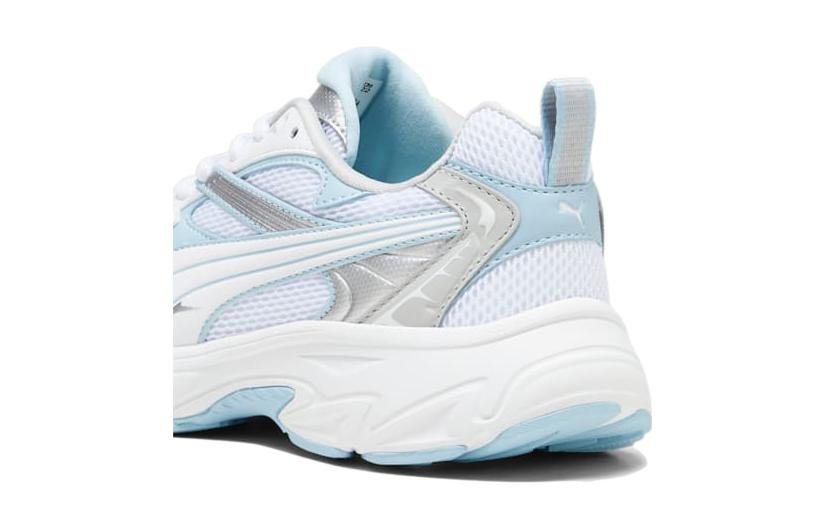 (GS) PUMA Morphic 'White Light Blue' 393792-03 - Image 5