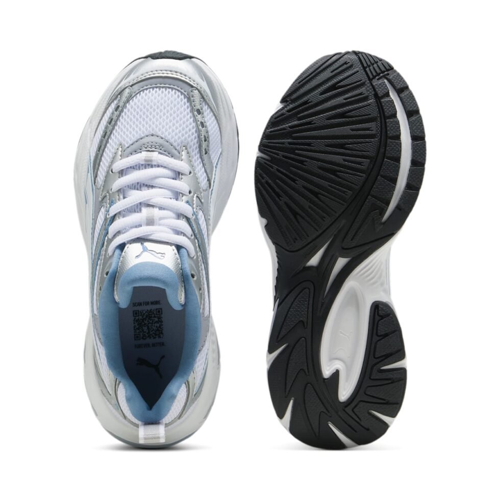 (GS) PUMA Morphic 'Silver Zen Blue' 393792-07 - Image 4