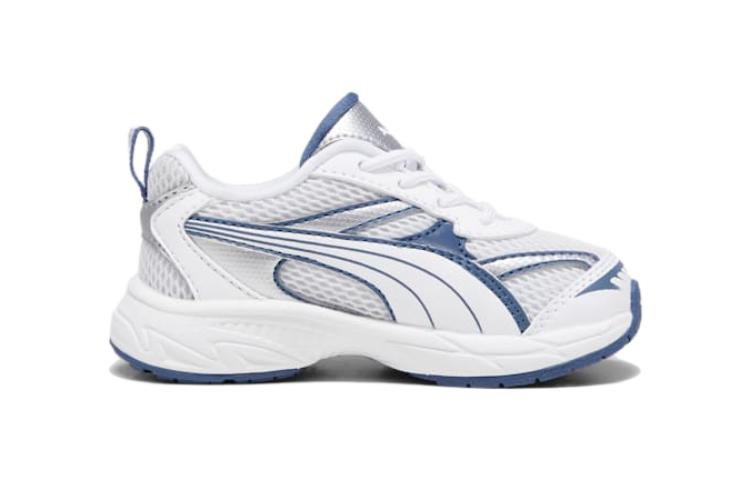 (TD) PUMA Morphic Sneakers 'Feather Grey Inky Blue' 393794-02 - Image 2