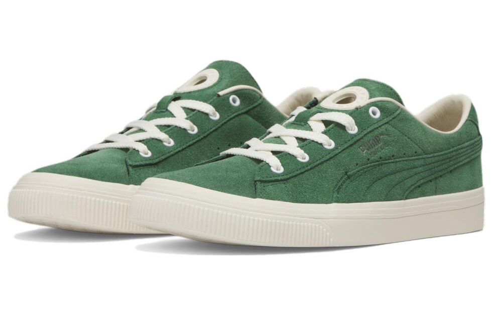 (WMNS) PUMA Trophy Hunting x Suede Shoes 'Vine Frosted Ivory' 394175-01 - Image 3