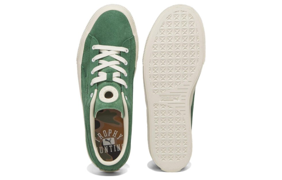 (WMNS) PUMA Trophy Hunting x Suede Shoes 'Vine Frosted Ivory' 394175-01 - Image 4