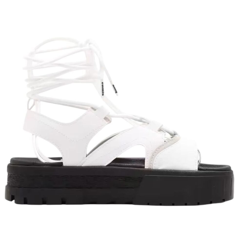 (WMNS) PUMA Mayze Sandals 'White' 394414-01 - Image 2
