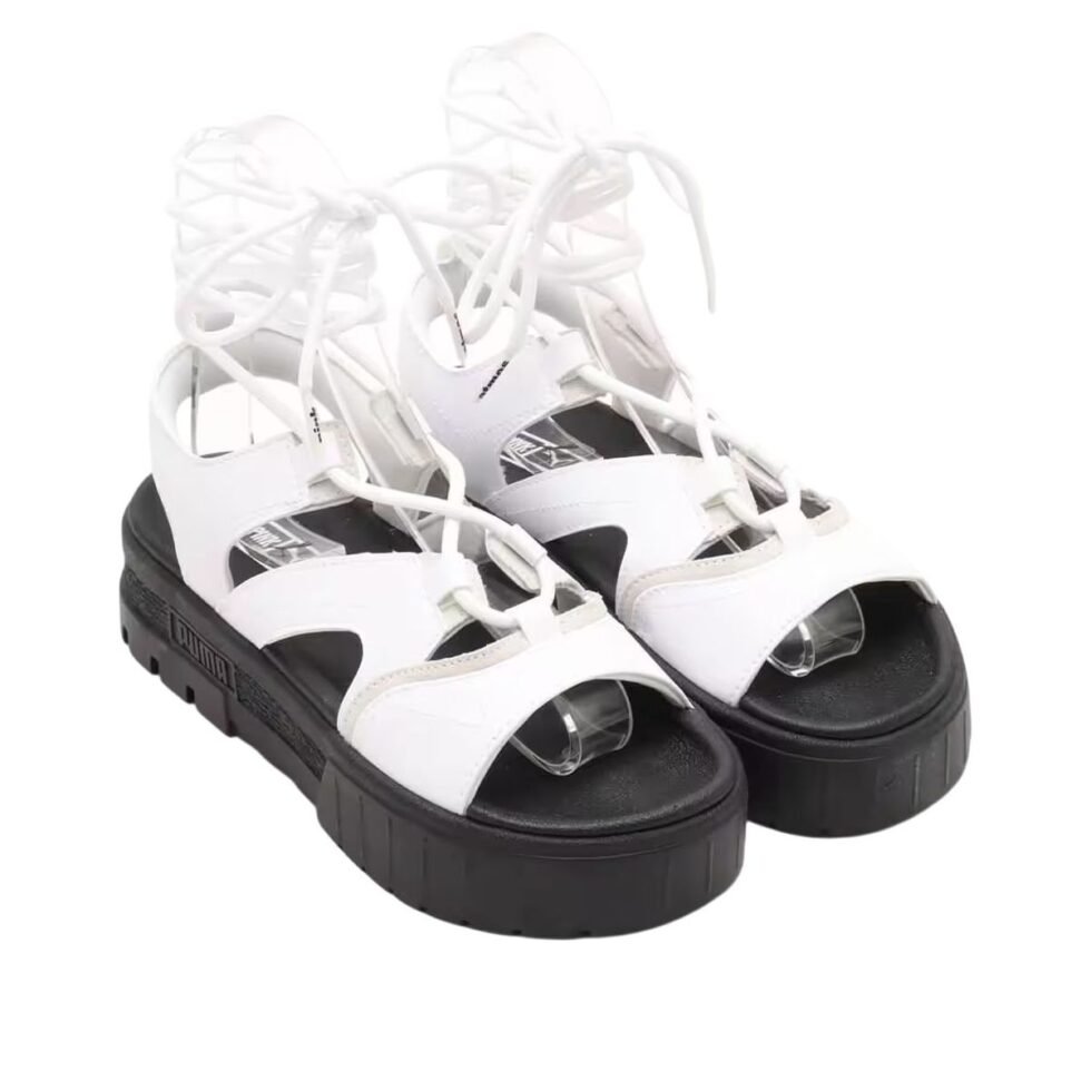 (WMNS) PUMA Mayze Sandals 'White' 394414-01 - Image 3