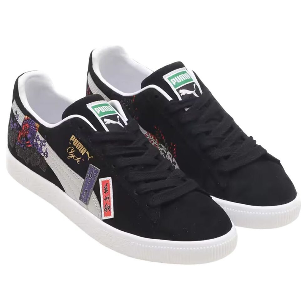 PUMA x Atmos Clyde 'Hanafuda' 394415-01 - Image 3