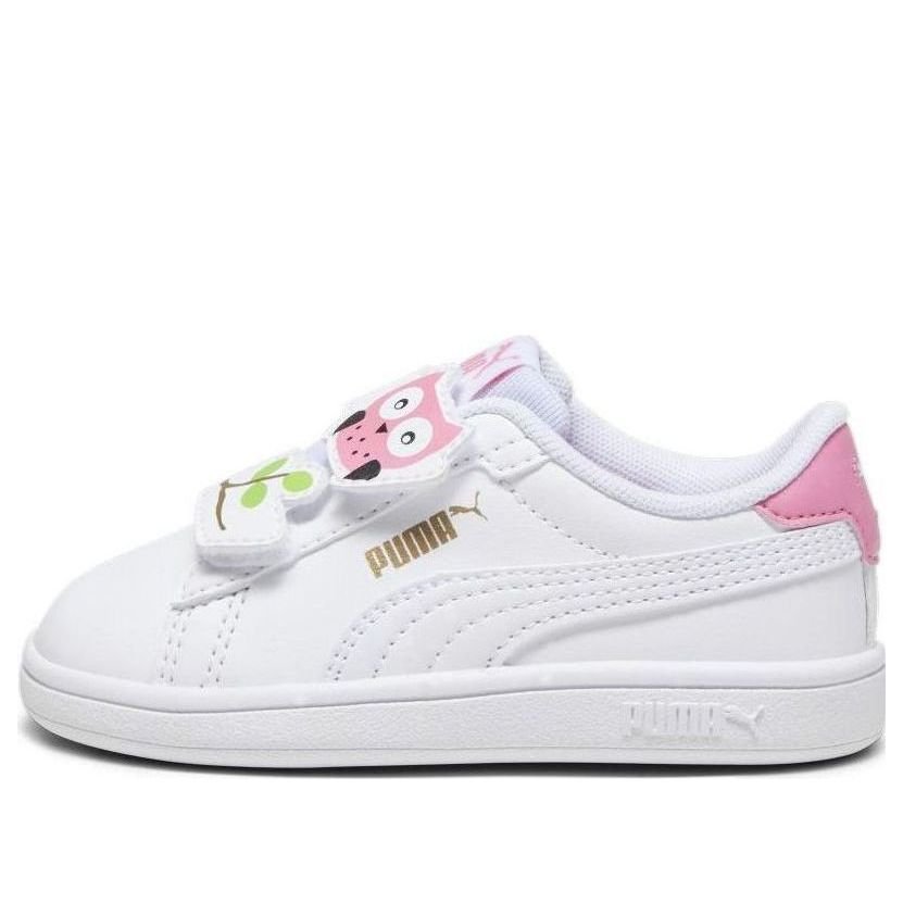 (TD) PUMA Smash 3.0 Owl 'White Strawberry Burst' 394435-01