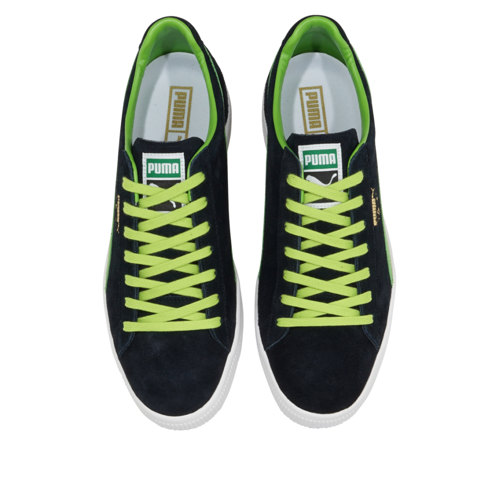 PUMA Clydezilla Made in Japan 'Navy Lime' 394614-02 - Image 3