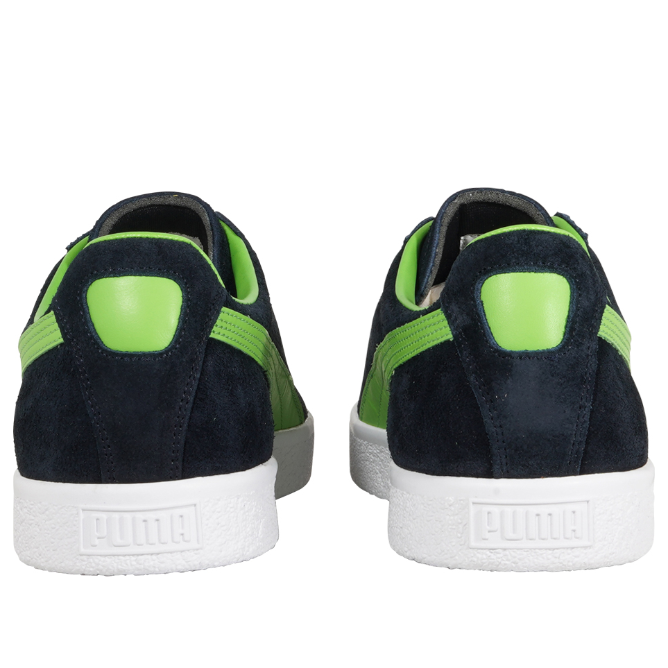 PUMA Clydezilla Made in Japan 'Navy Lime' 394614-02 - Image 4