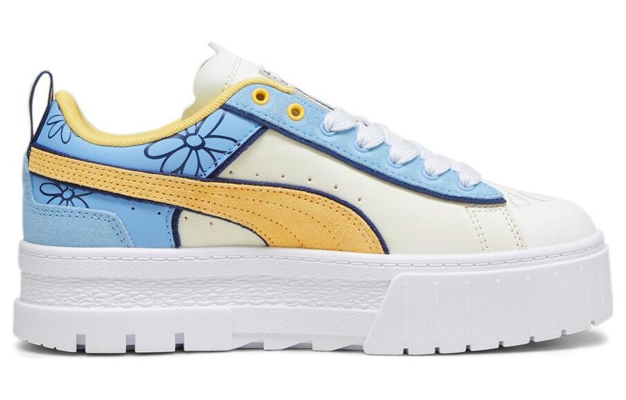 (WMNS) PUMA Mayze x SMURF 'White Flaxen' 394874-01 - Image 3