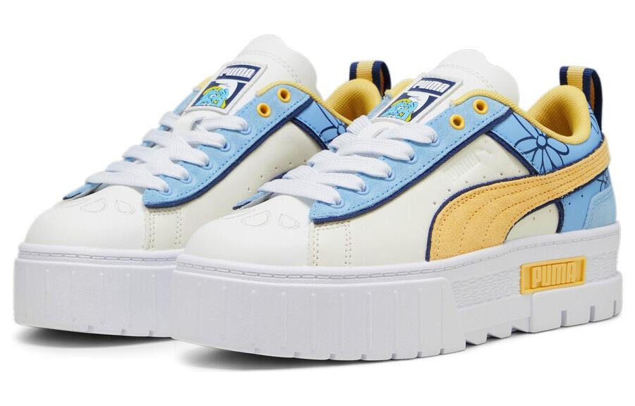(WMNS) PUMA Mayze x SMURF 'White Flaxen' 394874-01 - Image 4