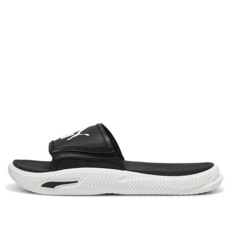 PUMA SoftridePro Slide 24 'Black White' 395432-01