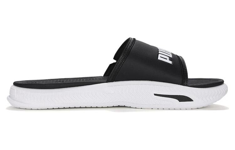 PUMA SoftridePro Slide 24 'Black White' 395432-01 - Image 2