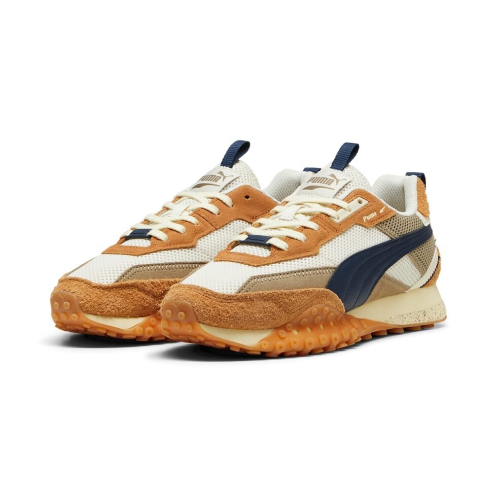 PUMA Blacktop Rider Preppy 'Alpine Snow Caramel Latte' 395875-05 - Image 2